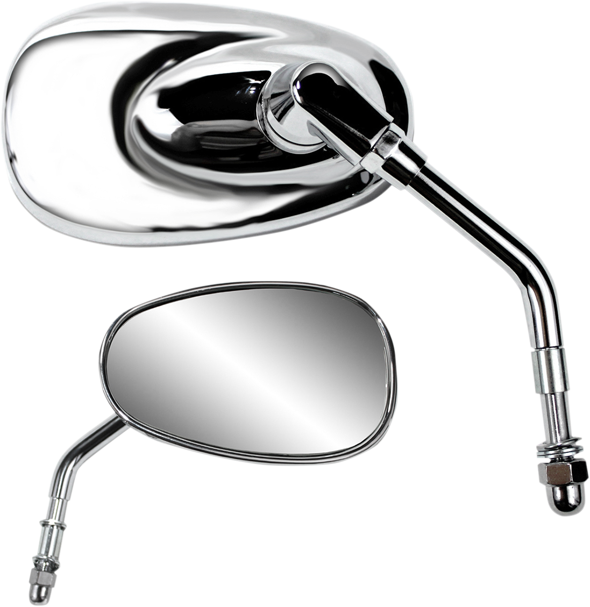 P4M Billet Chrome Mirror