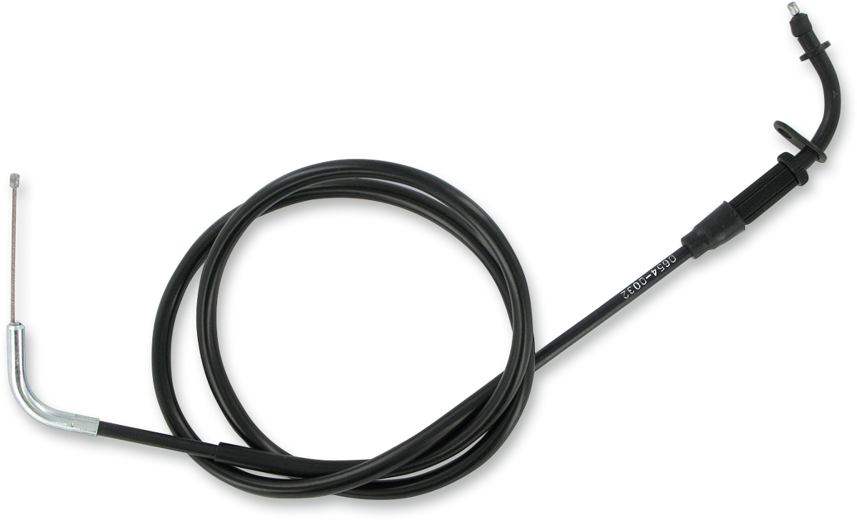P4M Black Vinyl Choke Cable - Kawasaki 0654-0032