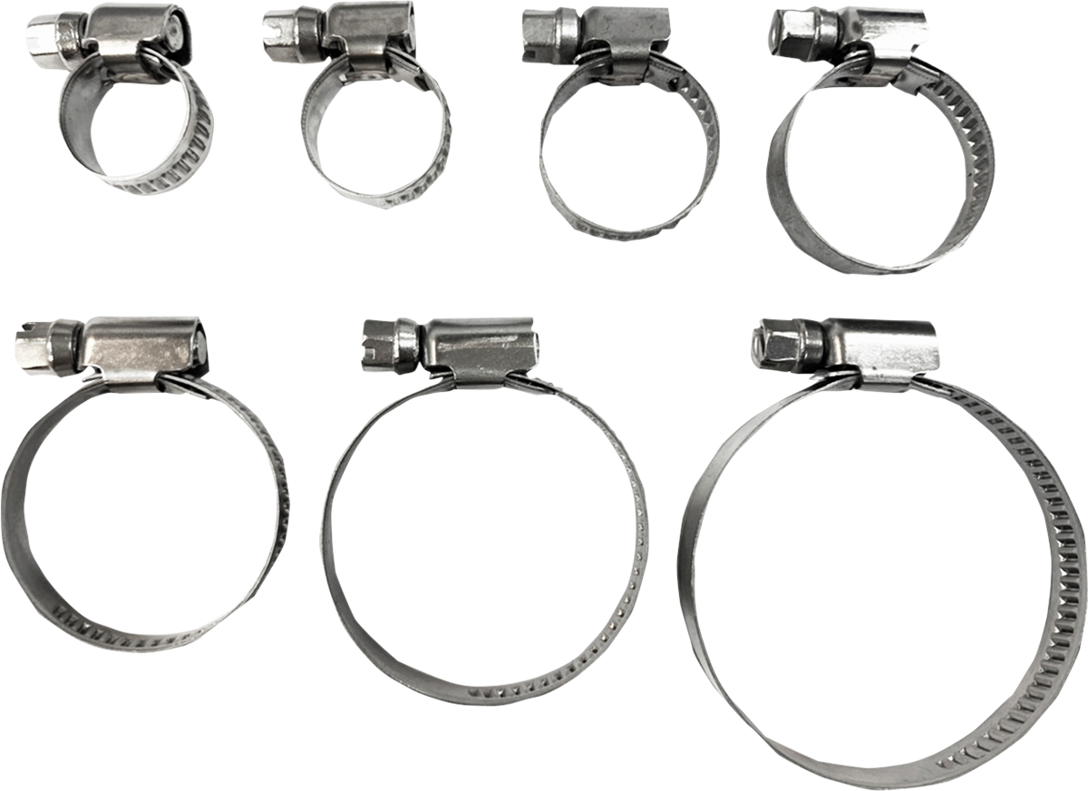 P4M Embossed Stainless Steel Hose Clamps