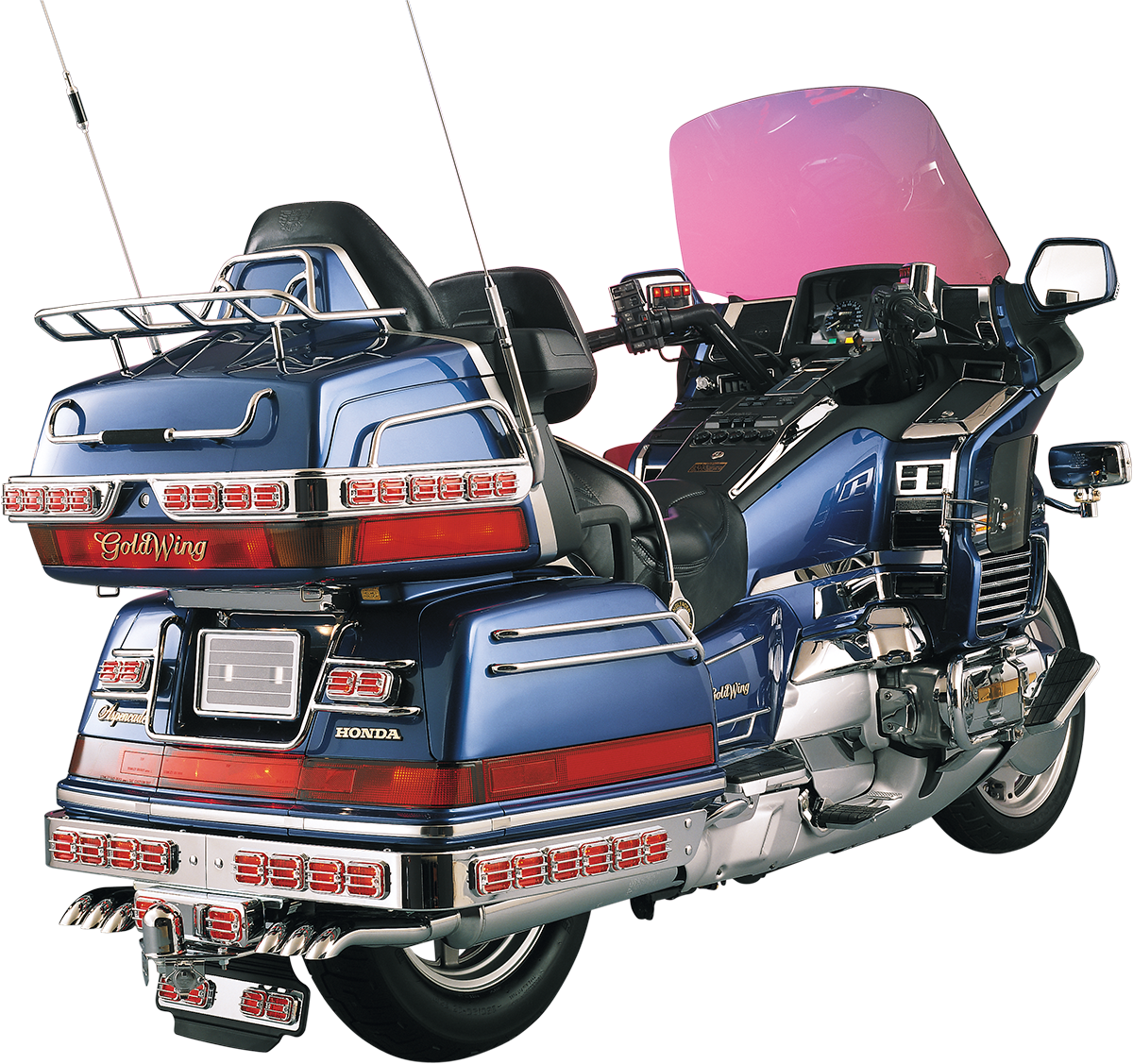 P4M Glove Box Accent Plate - Chrome / Honda / GL DS-719875