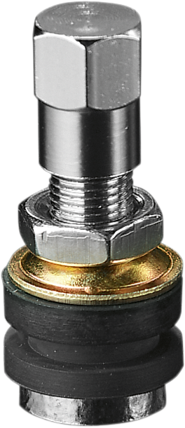 P4M Metal Valve Stem - Valve Stem / Straight / Chrome / 1-3/16" VS-1218R
