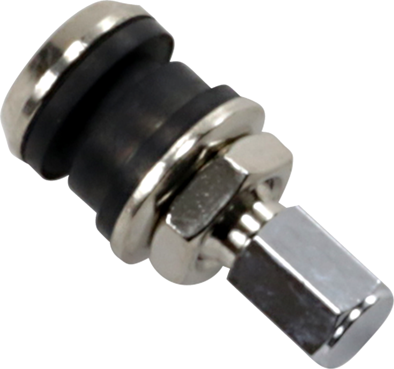 P4M Tubeless Valve Stem - Valve Stem / Bolt-In / Chrome 75-012