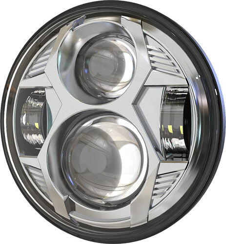 PATHFINDER 5 3/4" LED HEADLIGHT CHROME - HDP5C