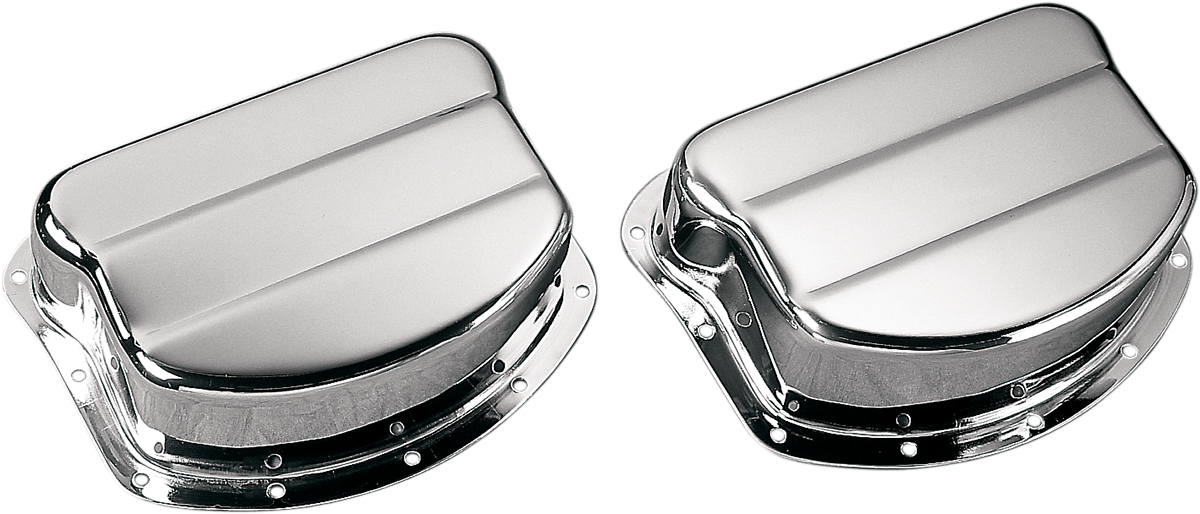 PAUGHCO Rocker Covers - Pan Covers / Chrome / Panhead DS-376503