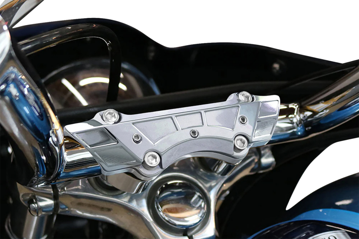 PAUL YAFFE ORIGINALS Weld Wing Riser Clamp - 1" / Chrome 0602-1637