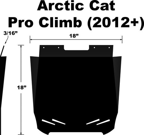 PDP Snow Flap - SF-012PCPB