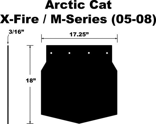 PDP Snow Flap - SF-058MSPB