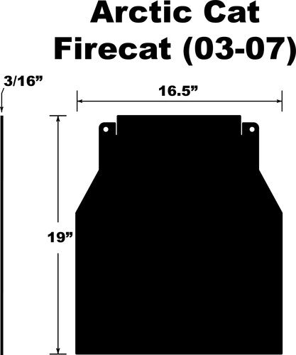 PDP Snow Flap - SF-FCAT037PB