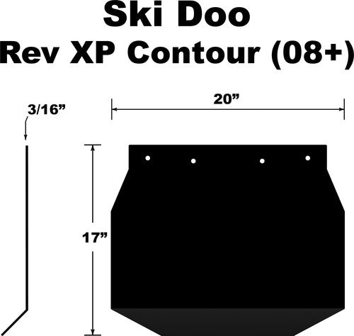 PDP Snow Flap - SF-XP08PB