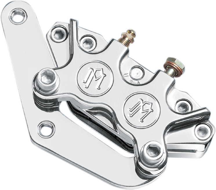 PERFORMANCE MACHINE (PM) Caliper Kit - Single Disc Caliper / Front / Polished 84-99 DS-325051