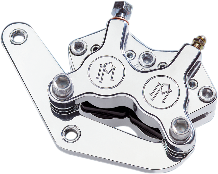 PERFORMANCE MACHINE (PM) Caliper Kit - Single Disc Caliper / Front / Polished 87-99 DS-325055