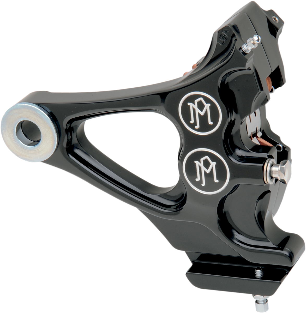 PERFORMANCE MACHINE (PM) Four-Piston Differential-Bore Caliper