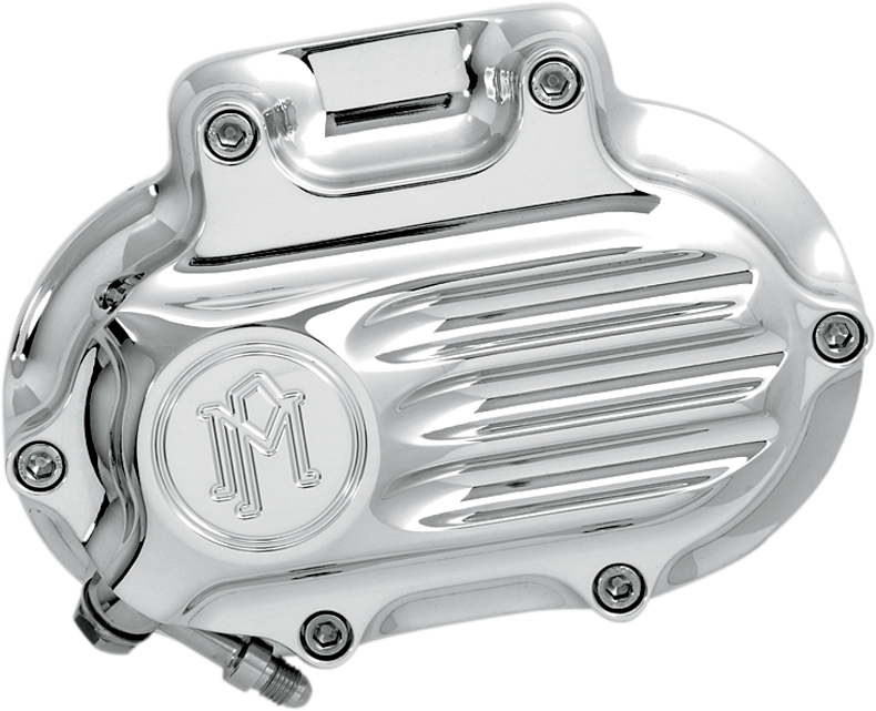 PERFORMANCE MACHINE (PM) Hydraulic Clutch Actuator Cover - Fluted / Chrome 1107-0162