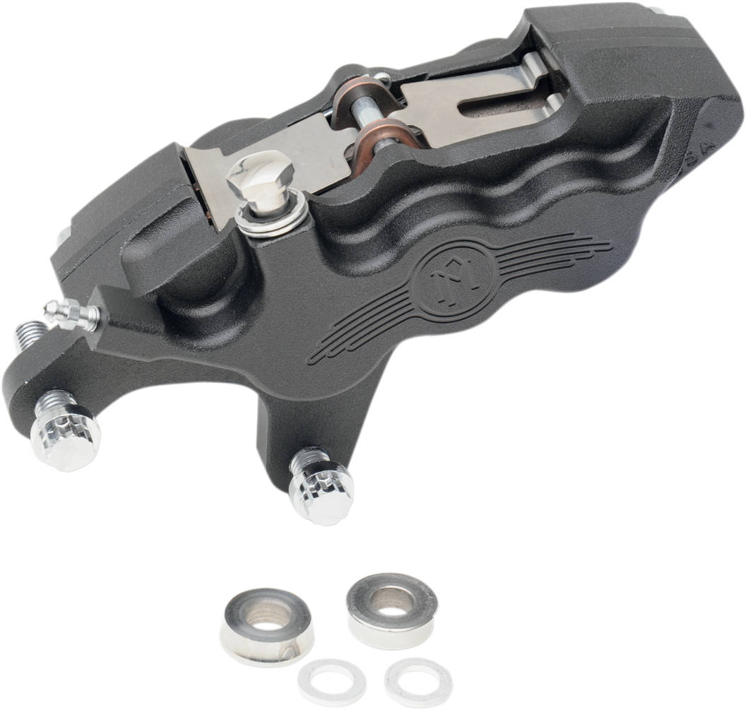 PERFORMANCE MACHINE (PM) Six-Piston Differential-Bore Front Caliper