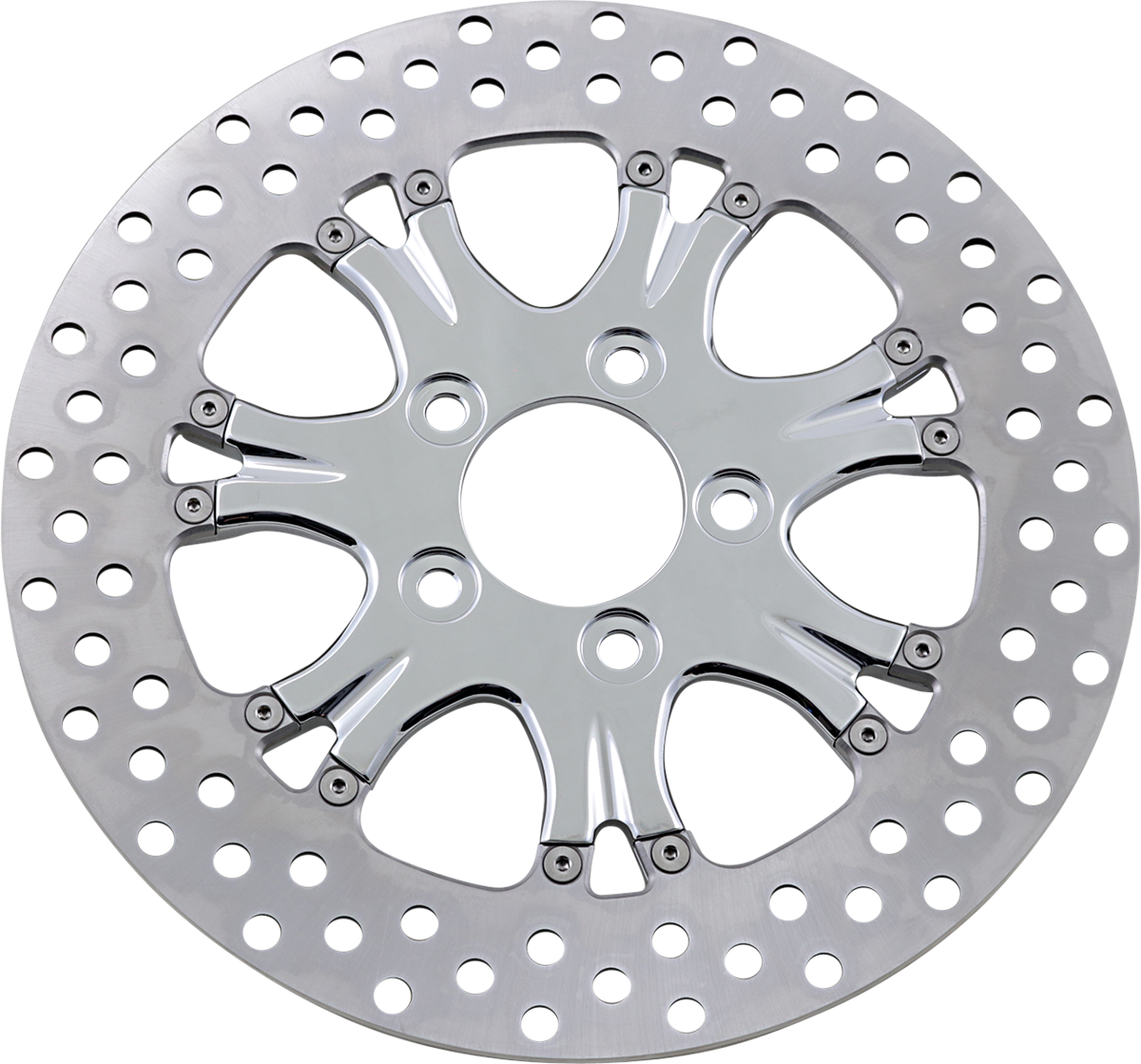 PERFORMANCE MACHINE (PM) Two-Piece Brake Rotor - Brake Rotor / 11.5" / Paramount / Chrome 1710-1582