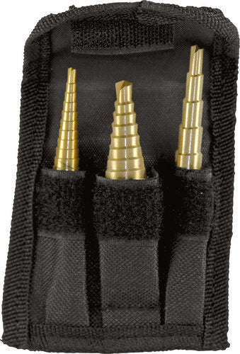 PERFORMANCE TOOL 3 PC Step Drill Set - W9003