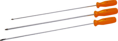PERFORMANCE TOOL 3 Piece Long Screwdriver Set - W924