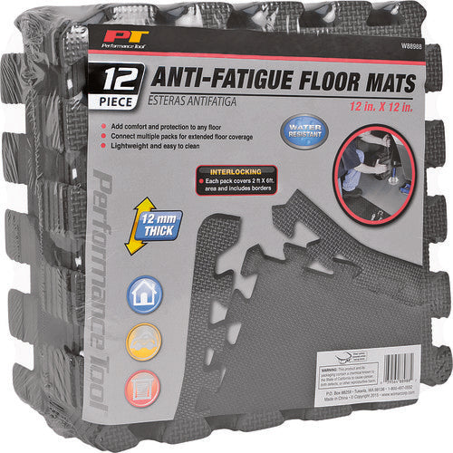 PERFORMANCE TOOL Anti-Fatigue Floor Mats - W88988