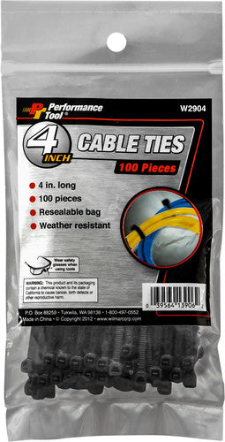 PERFORMANCE TOOL Cable Ties - W2904