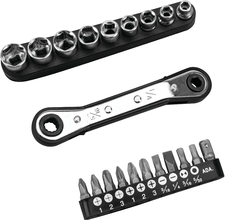 PERFORMANCE TOOL Offset Ratcheting Driver - 1908