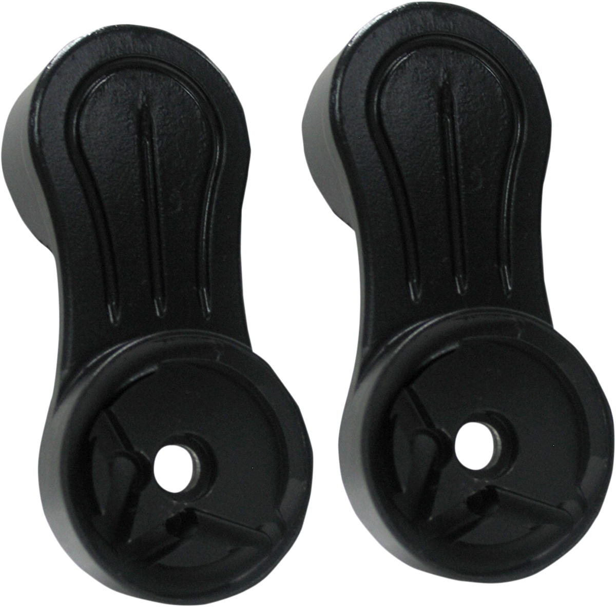 PINGEL Fairing Mirror Drop Bracket Kit - Drop Bracket / Fairing Mirror / Black / '14-'24 Touring/Trike 0640-0985