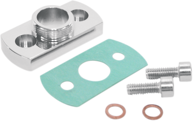 PINGEL Fuel Valve Adapter Plate - Fuel Valve Adapter / Buell 0705-0027