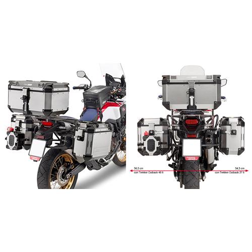 GIVI PL1144CAM Outback Sideframes for Honda CRF1000L Africa Twin