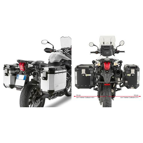 GIVI PL6401CAM Outback Sideframes for Triumph Tiger 800