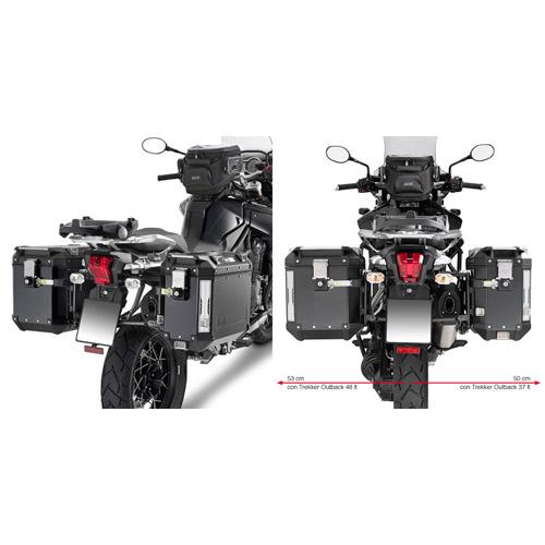 GIVI PL6408CAM Outback Sideframes for Triumph Tiger Explorer 1200