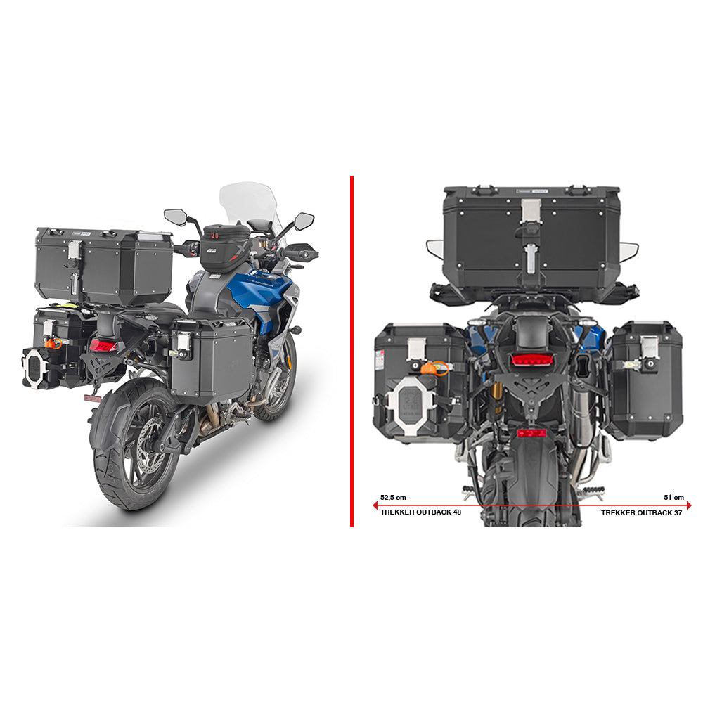 GIVI PLO6423CAM PL One-Fit Cam for Triumph Tiger 1200 Gt Explorer and Triumph Tiger 1200 Rally Explorer