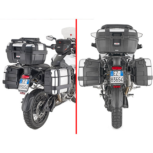 GIVI PLO6423MK PL One-Fit Monokey for Triumph Tiger 1200 Gt Explorer and Triumph Tiger 1200 Rally Explorer