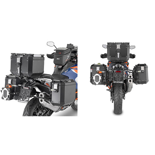 GIVI PLO7713CAM PL One-Fit Cam for KTM 1290 Super Adventure R, KTM 1290 Super Adventure S, and KTM 1390 Super Adventure S