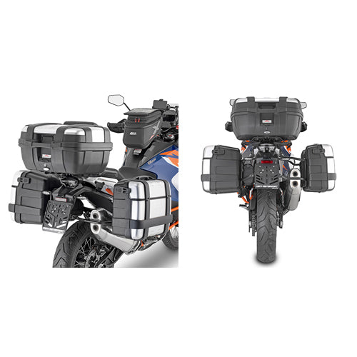 GIVI PLO7713MK PL One-Fit Monokey for KTM 1290 Super Adventure R, KTM 1290 Super Adventure S, and KTM 1390 Super Adventure S