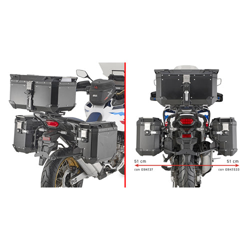 GIVI PLOS1178CAM PL One-Fit Cam for Honda CRF1100L Africa Twin and Honda CRF1100L Africa Twin Adv Sports