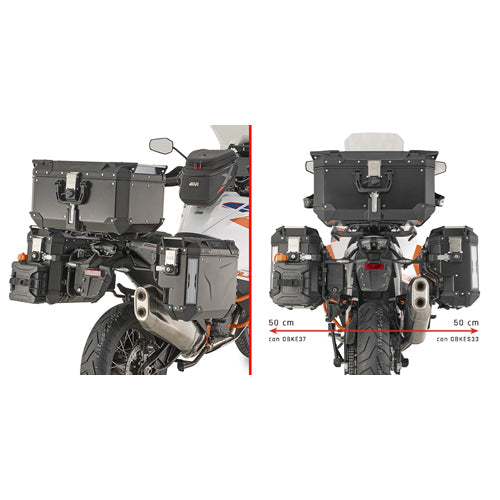 GIVI PLOS7713CAM PL One-Fit Cam for KTM 1290 Super Adventure R, KTM 1290 Super Adventure S, and KTM 1390 Super Adventure S