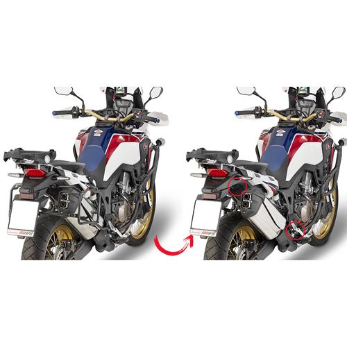 GIVI PLR1144 Rapid Release Sideframes for Honda CRF1000L Africa Twin