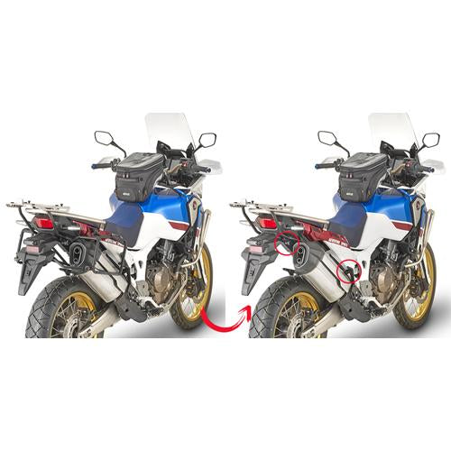 GIVI PLR1161 Specific Rapid Release Side Case Hardware for Honda CRF1000L Africa Twin and Honda CRF1000L Africa Twin Adv Sports