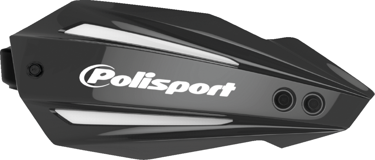POLISPORT Bullit Full Wrap-Around Handguards - Black 0635-2015