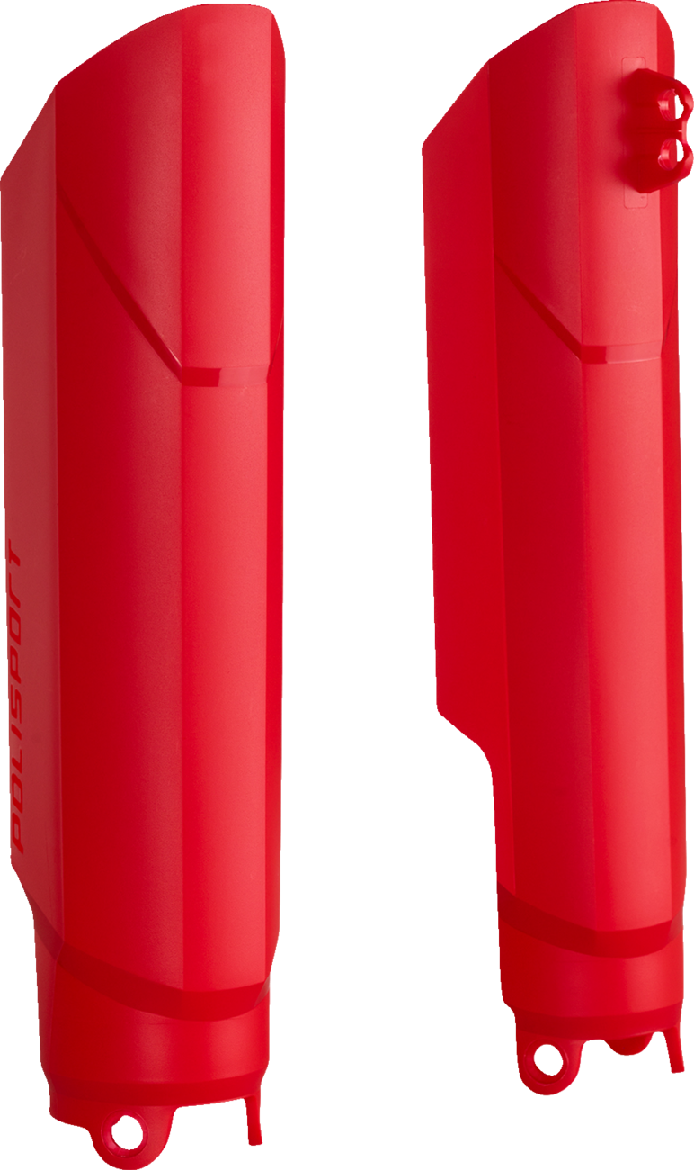 POLISPORT Fork Guard Cover - Red / Honda 0412-0604
