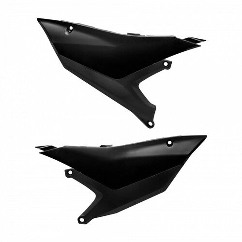 POLISPORT SIDE NUMBER PLATES BLACK - 8507200003