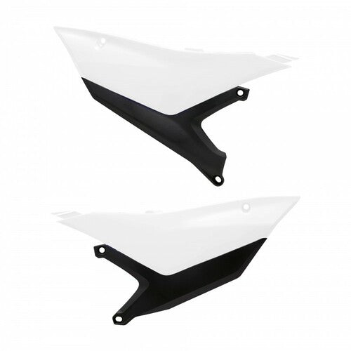POLISPORT SIDE NUMBER PLATES WHITE - 8507200002