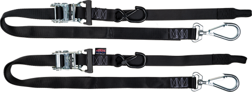 POWERTYE 1 1/2 in. Fat Straps w/ soft tie and swivel secure hook - 30572-SB