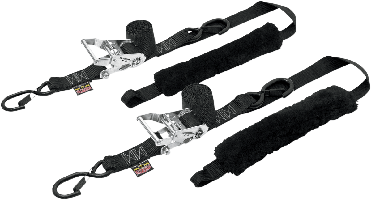 POWERTYE MFG. 1-1/2" Fat Strap Deluxe Tie-Downs