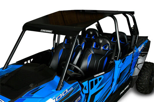 PRO ARMOR STOCK ALUMINUM ROOF 4/SEAT BLACK - P144090BL