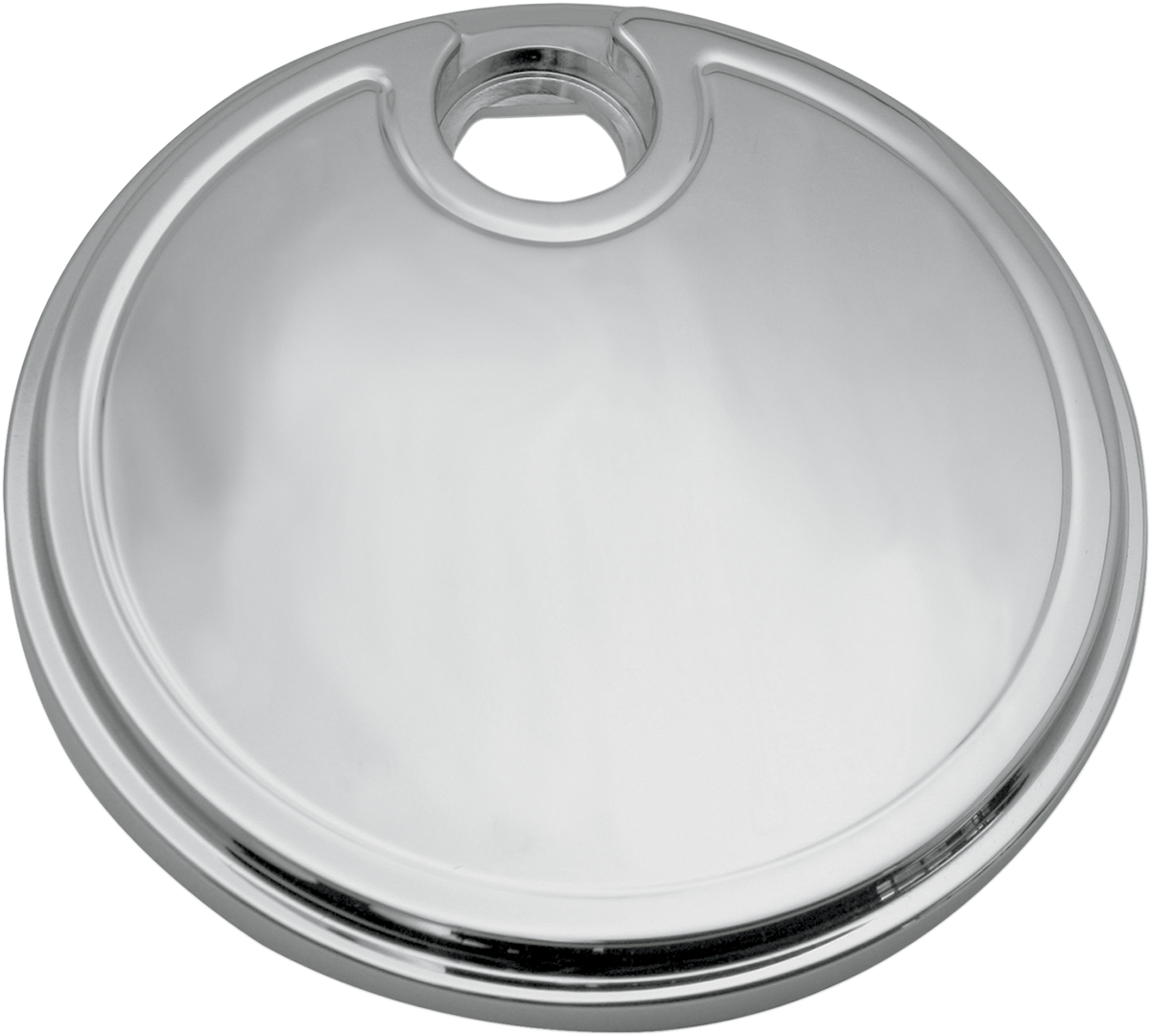 PRO-ONE PERF.MFG. Fuel Door - Smooth / Chrome 0703-0423