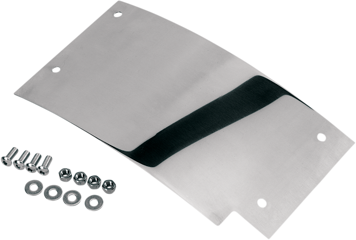 PRO-ONE PERF.MFG. Rear Fender Rock Guard - Rock Guard / Polished DS-240093