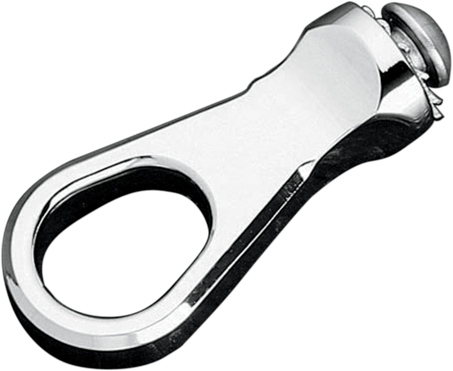 PRO-ONE PERF.MFG. Speedo Universal Fit Cable Guide - Chrome 0658-0080