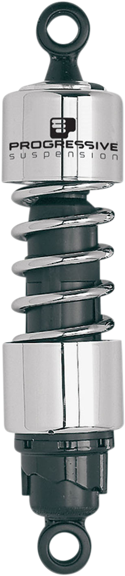 PROGRESSIVE SUSPENSION 412 Series Cruiser Shocks — Standard - Shocks / 11.5" / 412 Cruiser Series / Chrome / Standard 1310-0665