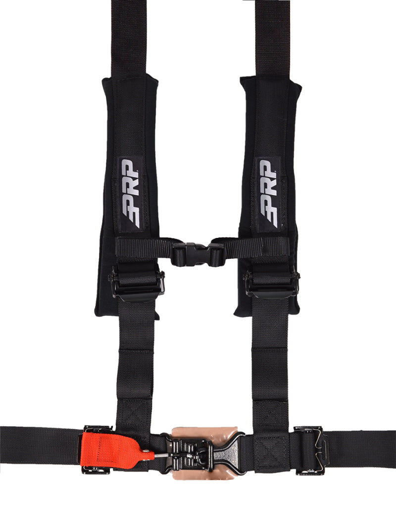 PRP Seats PRP 4.2 Harness with Latch / Link Lap Belt- Black - SB4.2LL