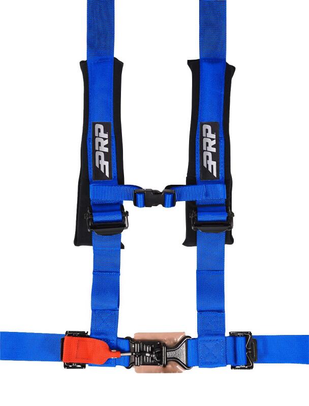 PRP Seats PRP 4.2 Harness with Latch / Link Lap Belt- Blue - SB4.2LL-B